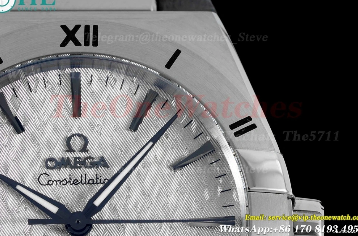 Dial SS LE Textured 39mm Constellation ORF White A8800 0509